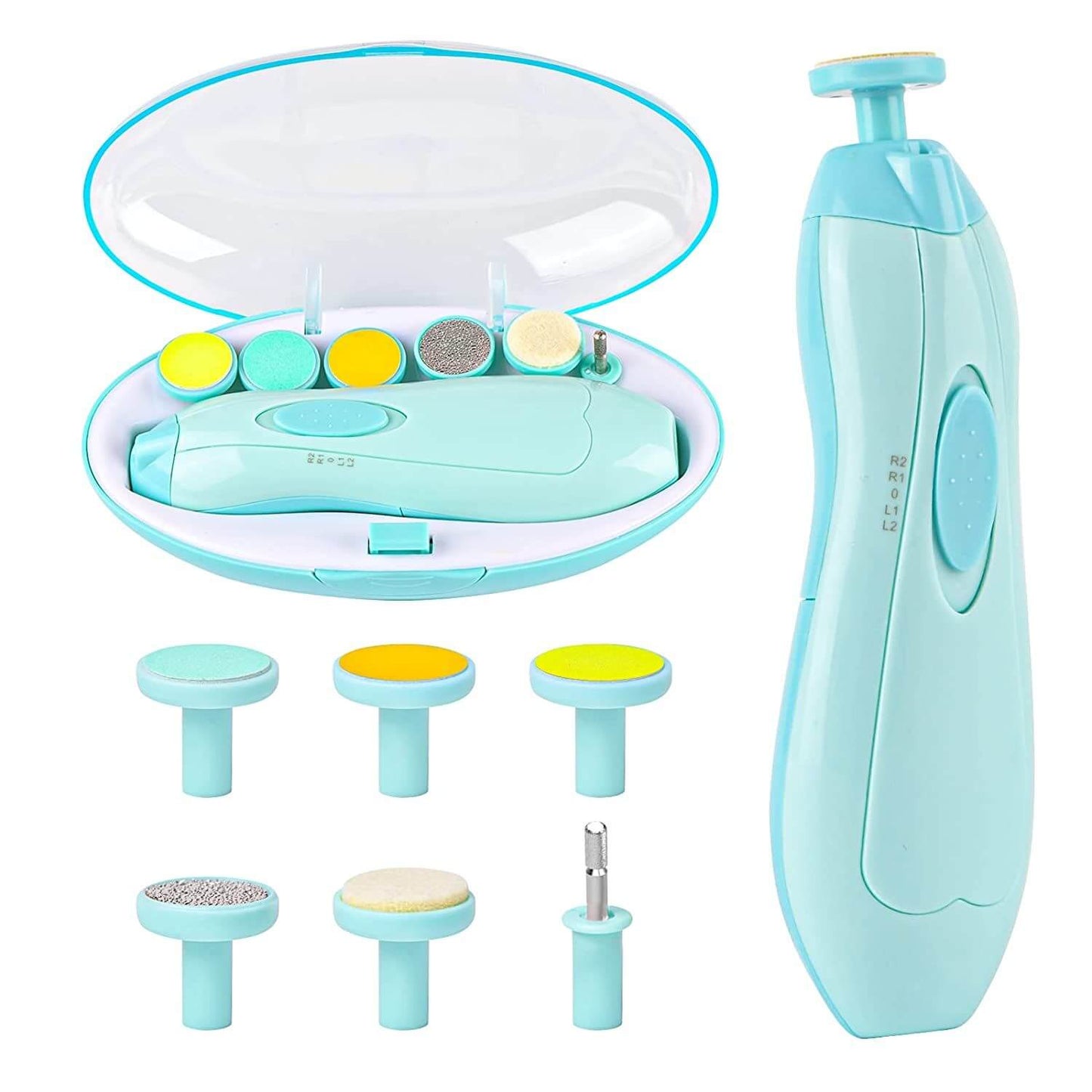 Baby Electric Safe Nail Clipper Trimmer Set