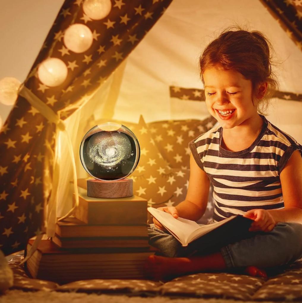 Luminous Crystal Ball Night Light (Random)