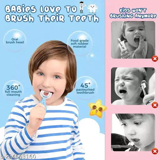 U Shaped Baby Toothbrush