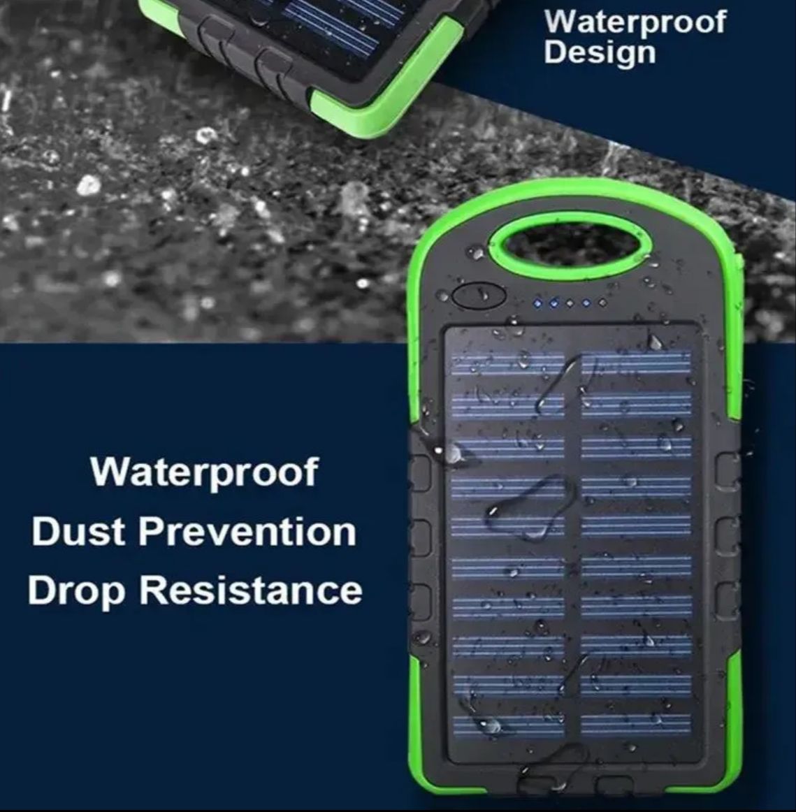 Solar Power Charging Bank (25000mAh) Portable