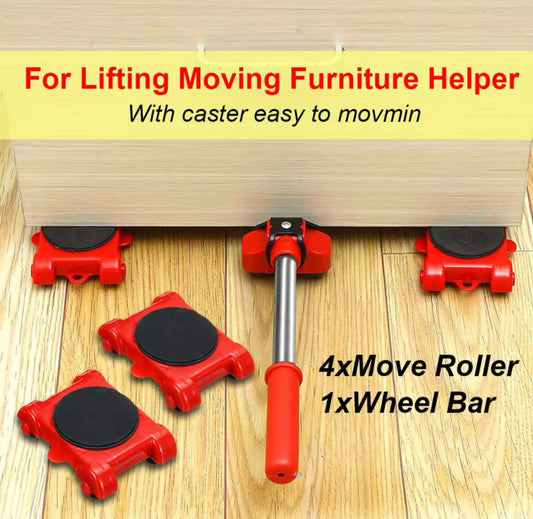 Furniture Moving Tool (Heavy Object Mover) Maximum load 150kg/ 5Pcs set