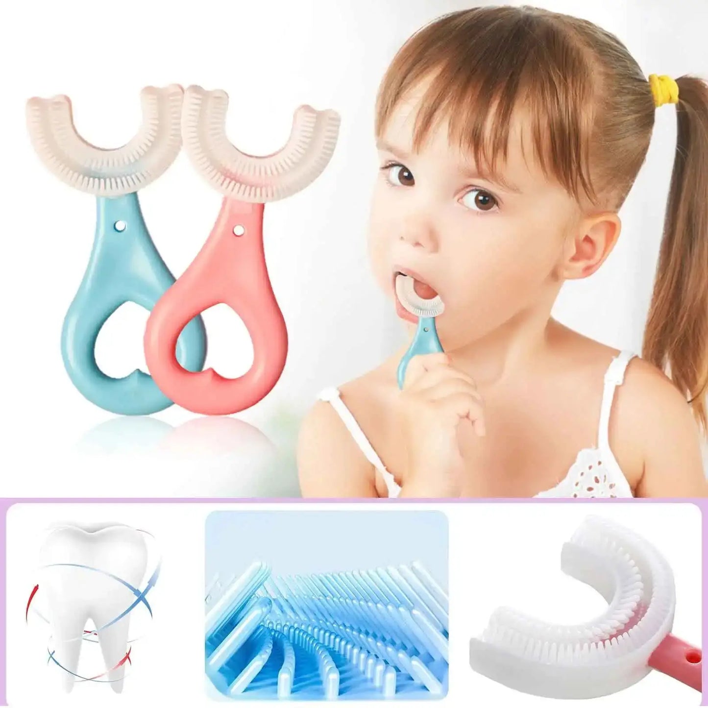U Shaped Baby Toothbrush