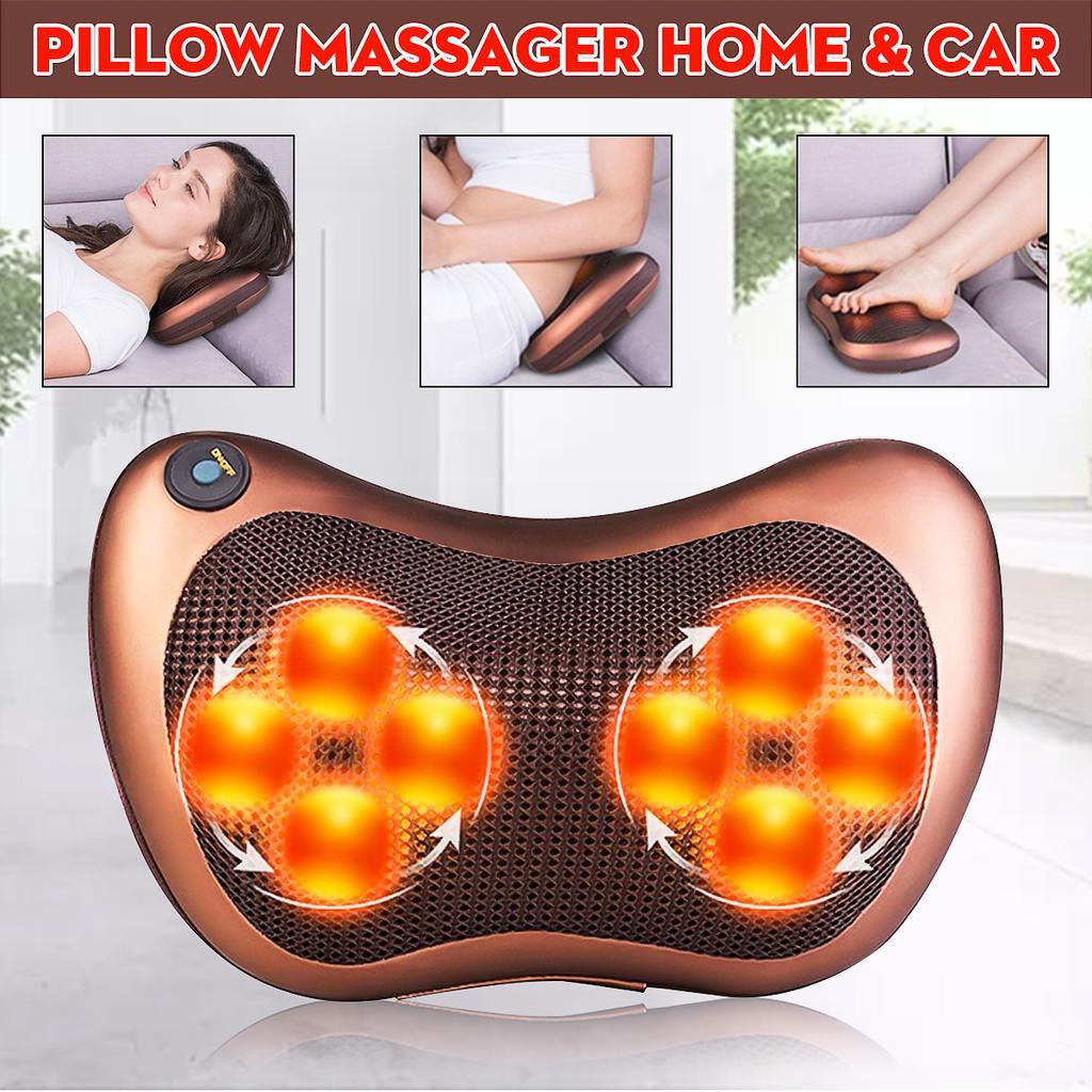 2 IN 1- HOME AND CAR MASSAGE PILLOW