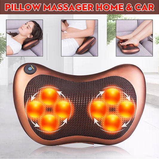 2 IN 1- HOME AND CAR MASSAGE PILLOW