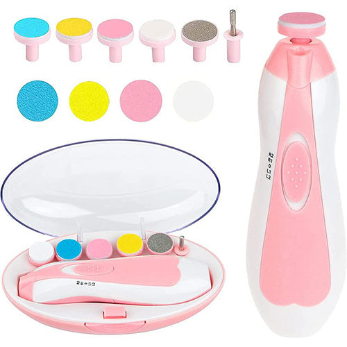 Baby Electric Safe Nail Clipper Trimmer Set