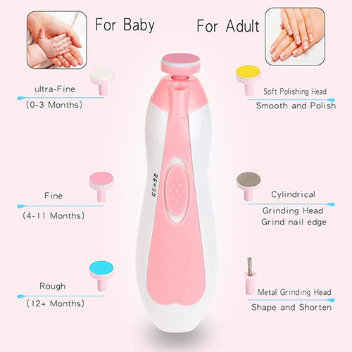 Baby Electric Safe Nail Clipper Trimmer Set