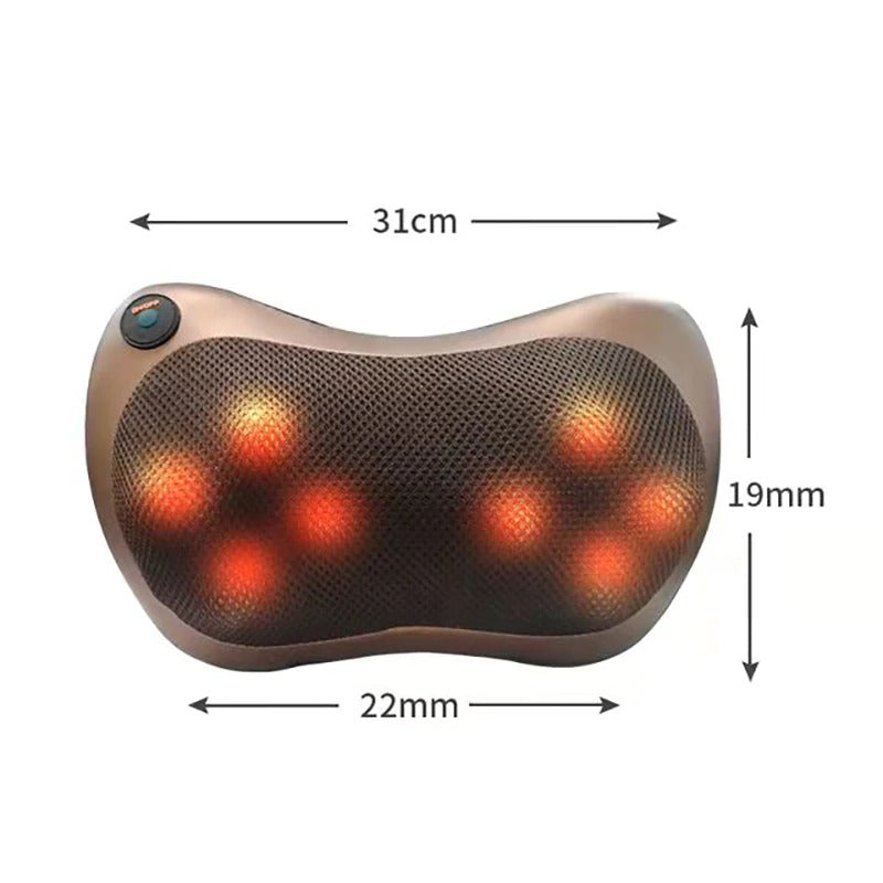 2 IN 1- HOME AND CAR MASSAGE PILLOW